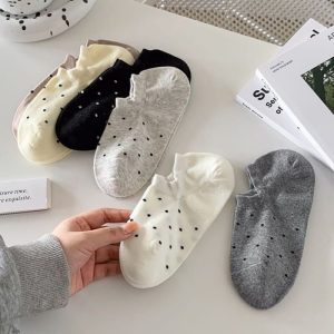 جوراب قوزکی خال خالیSok36 فروشگاه برایاشاپ