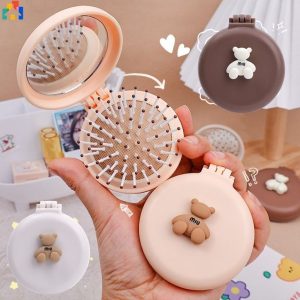 ست برس و آینه تاشو مسافرتیAm346 فروشگاه برایاشاپ