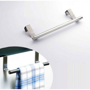 آویز دستمال و حوله کابینتی استیلRp43 فروشگاه برایاشاپ