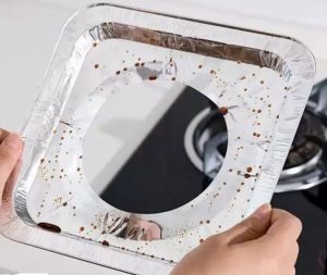 فویل اجاق گاز آلومینیومی نسوزNfg35 فروشگاه برایاشاپ