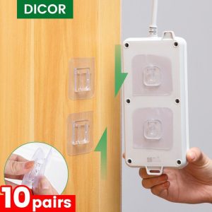 میخ چسبی نر و ماده جفتیMtt088روی دیوار