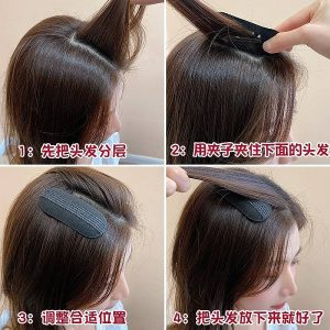 پوش مو حجم‌ دهنده با گیره Gp1212نحوه استفاده