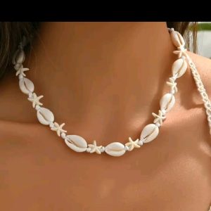 گردنبند چوکر صدف و ستاره دریایی Md22فروشگاه برایاشاپ