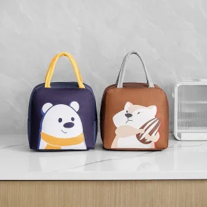 کیف نگهدارنده غذا عایق دار animals50‏ طرح خرس
