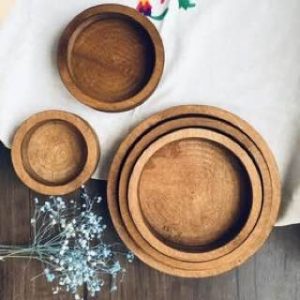 ست سینی چوبی 5 تکه Wod2 فروشگاه برایاشاپ