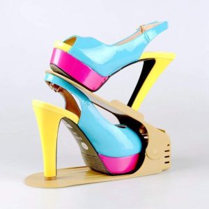 نظم دهنده کفش تاشو پلاستیکی ارزان Kaa81 فروشگاه برایاشاپ