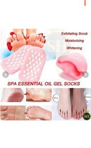 جوراب سیلیکونی رفع ترک پا Soss11 فروشگاه برایاشاپ