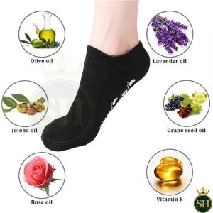 جوراب سیلیکونی رفع ترک پا Soss11 فروشگاه برایاشاپ