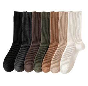 جوراب ساقدار کبریتی رنگی Soc22 فروشگاه برایاشاپ