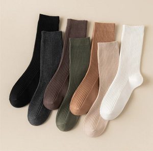 جوراب ساقدار کبریتی رنگی Soc22 فروشگاه برایاشاپ