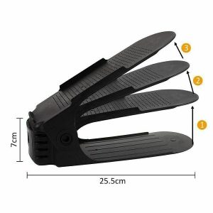 نظم دهنده کفش تاشو پلاستیکی ارزان Kaa81 فروشگاه برایاشاپ