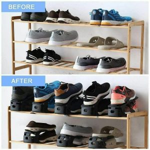 نظم دهنده کفش تاشو پلاستیکی ارزان Kaa81 فروشگاه برایاشاپ