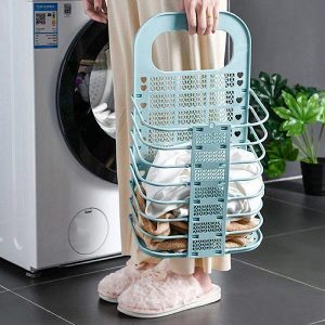 سبد لباس تاشو دیواری نظم دهنده کاربردی Zss11 فروشگاه برایاشاپ