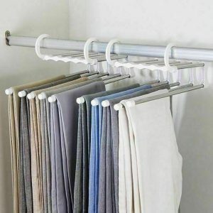 آویز جادویی شلوار و شال فلزی دو حالته Ts22فروشگاه برایاشاپ