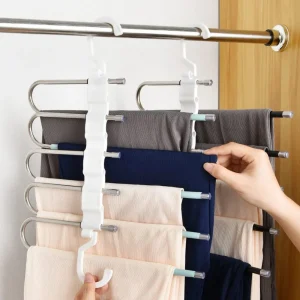 آویز جادویی شلوار و شال فلزی دو حالته Ts22فروشگاه برایاشاپ