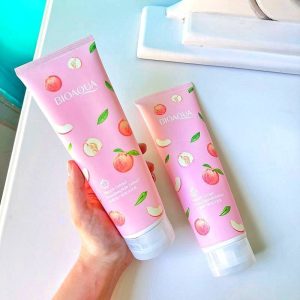 نمک بدن هلو بیو بیوآکوا ۲۵۰گرم Bat37 فروشگاه برایاشاپ