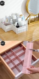 تقسیمکننده کشو ورقه ای قابل تنظیم۲تایی Nt44 فروشگاه برایاشاپ