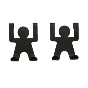 آویز حوله و دستمال کابینتی مدل آدمک فلزی Afa22 فروشگاه برایاشاپ