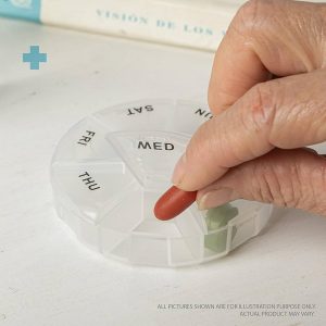 جعبه قرص هفتگی یاداور دارو Dov560 فروشگاه برایاشاپ