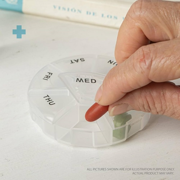 جعبه قرص هفتگی یاداور دارو Dov560 فروشگاه برایاشاپ جعبه قرص هفتگی یاداور دارو Dov560 فروشگاه برایاشاپ