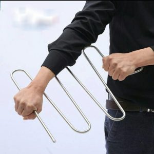 آویز شال و شلوار مارپیچ فلزی ضخیم Amm33 فروشگاه برایاشاپ