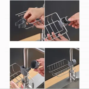 جا اسکاجی فلزی دور شیر آب کیفیت بالا Nsh11 فروشگاه برایاشاپ