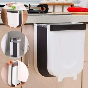 سطل زباله تاشو سیلیکونی کابینتی نظمدهنده کاربردی آشپزخانه و خودرو Scn33 فروشگاه برایاشاپ