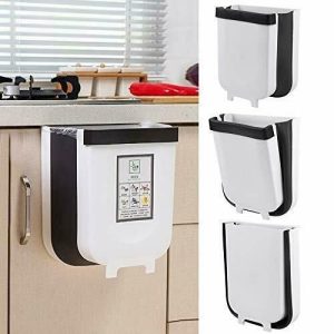 سطل زباله تاشو سیلیکونی کابینتی نظمدهنده کاربردی آشپزخانه و خودرو Scn33 فروشگاه برایاشاپ